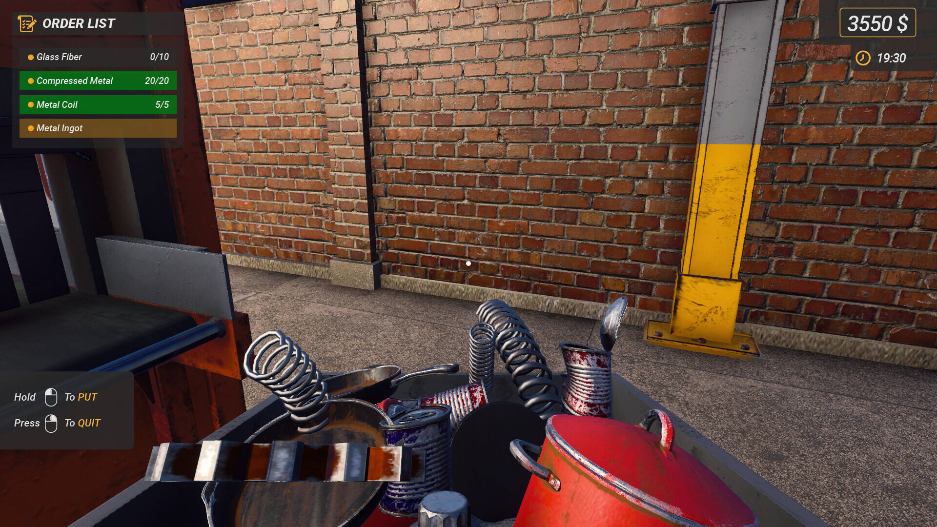 回收中心模拟器截图