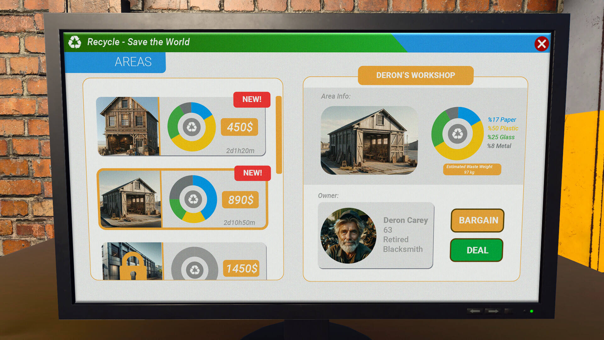 回收中心模拟器截图