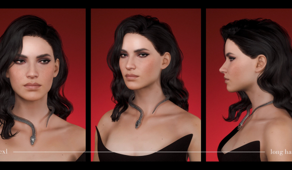 《赛博朋克2077》里维埃拉长卷发MOD