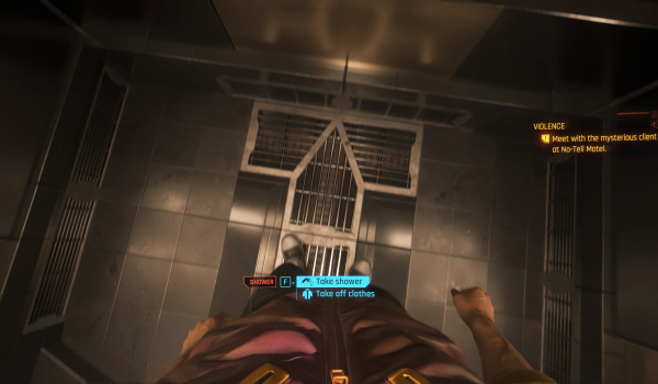 《赛博朋克2077》沉浸式淋浴MOD