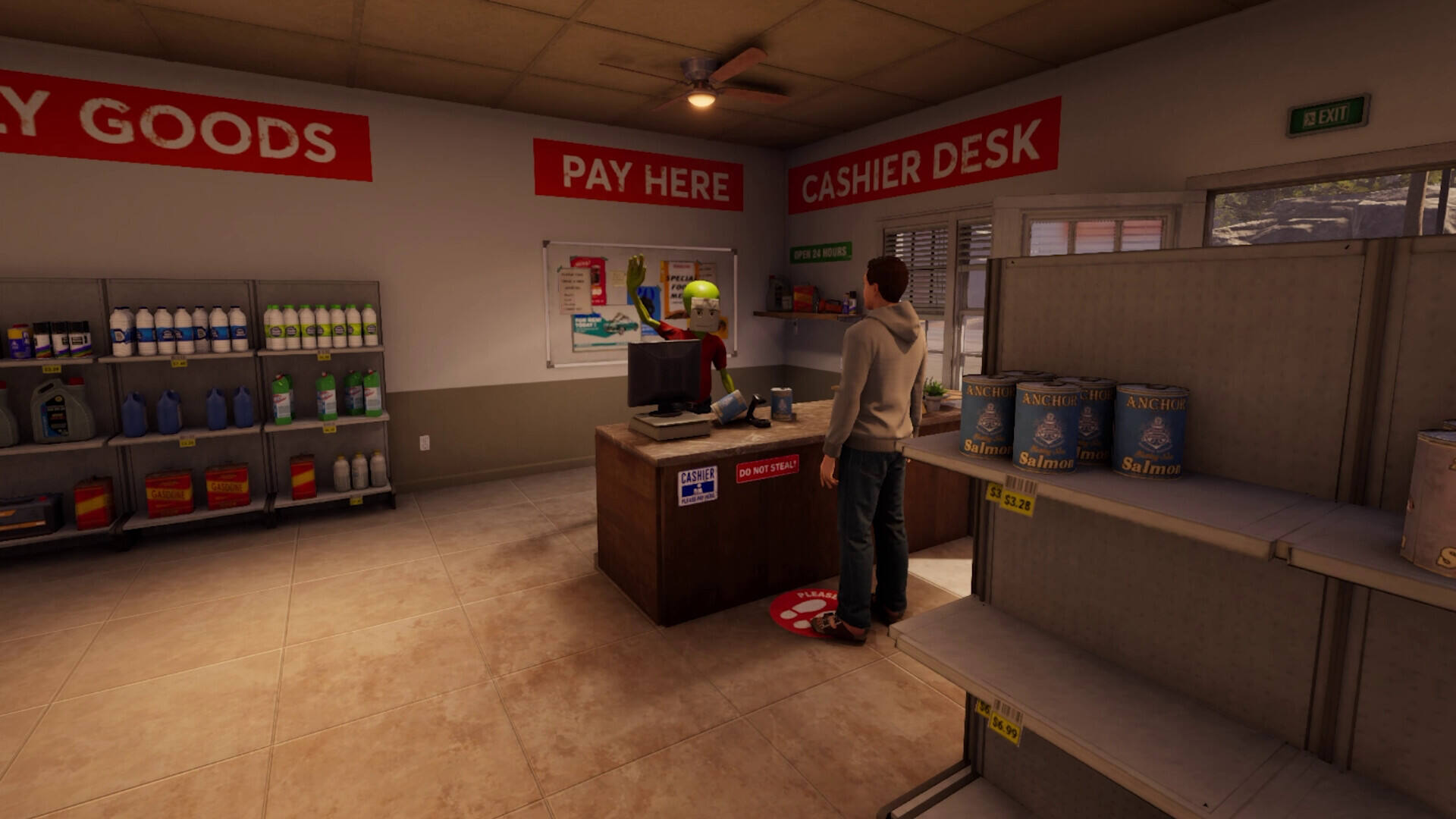 宇宙牌加油站壁纸