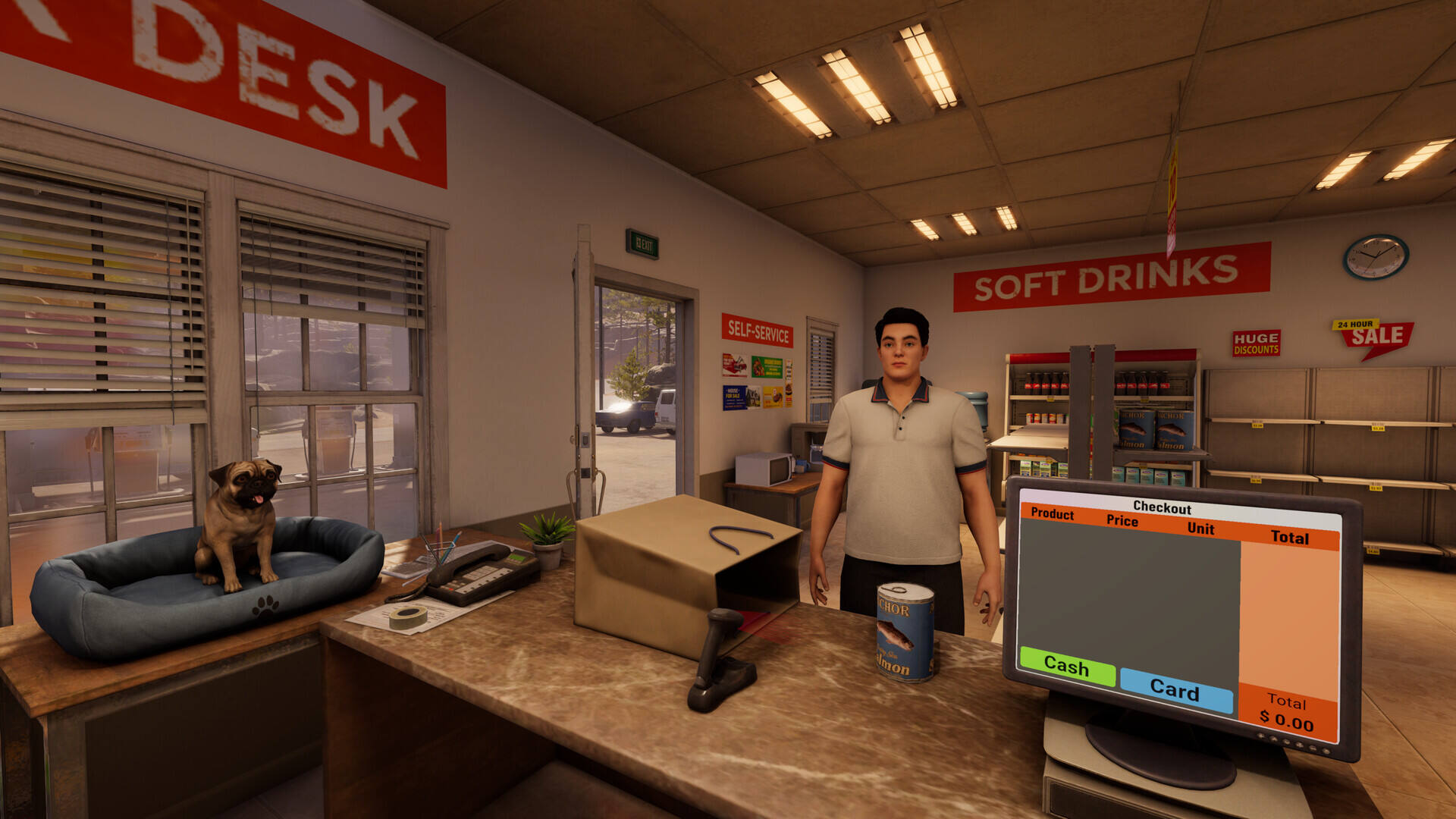 宇宙牌加油站壁纸