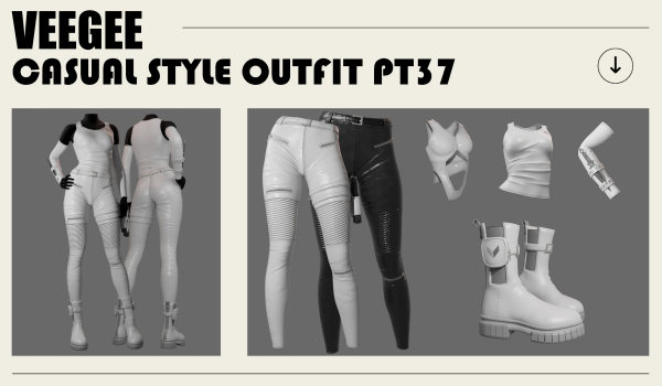 《赛博朋克2077》休闲风尚套装MOD