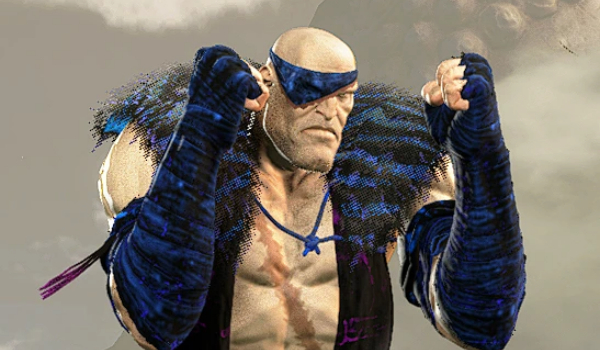 《街头霸王6》沙加特午夜配色MOD