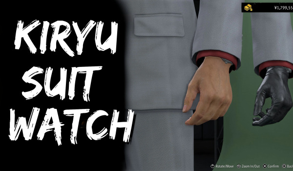 《人中之龙 极3》桐生西装手表MOD