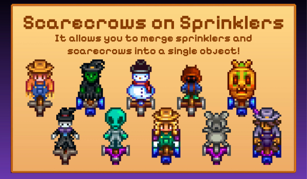 《星露谷物语》喷头惊鸟器MOD