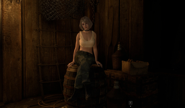 《生化危机4:重制版》阿什莉军事套装MOD