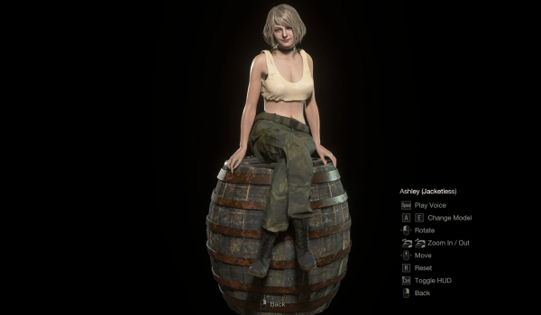 《生化危机4:重制版》阿什莉军事套装MOD