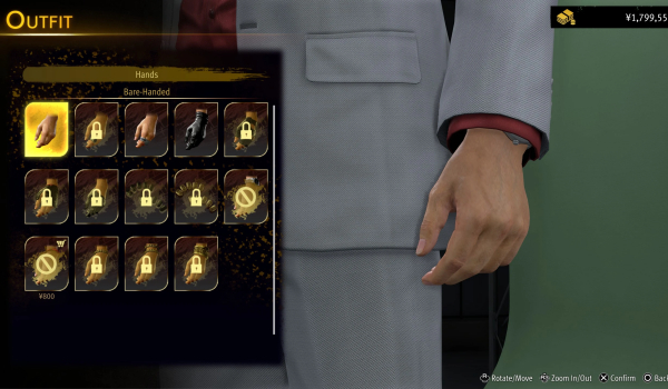 《人中之龙 极3》桐生西装手表MOD