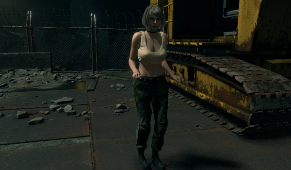 《生化危机4:重制版》阿什莉军事套装MOD