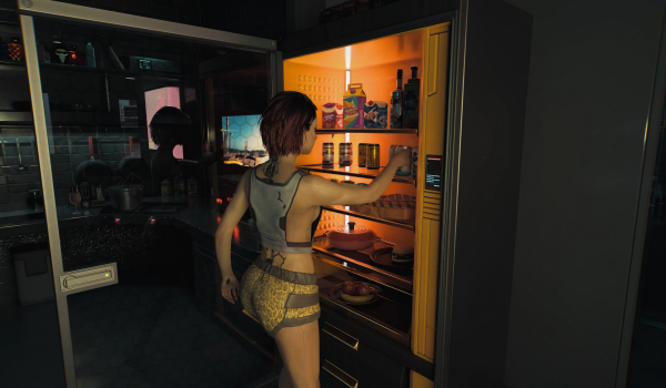 《賽博朋克2077》使用你的冰箱MOD