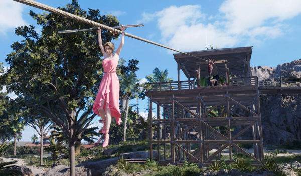 《最终幻想7:重生》爱丽丝普通连衣裙制服版MOD