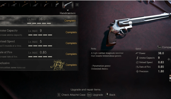 《生化危机4:重制版》新游戏+全解锁存档