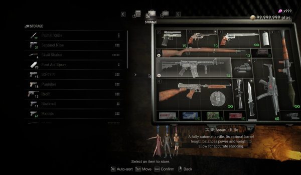 《生化危机4:重制版》新游戏+全解锁存档