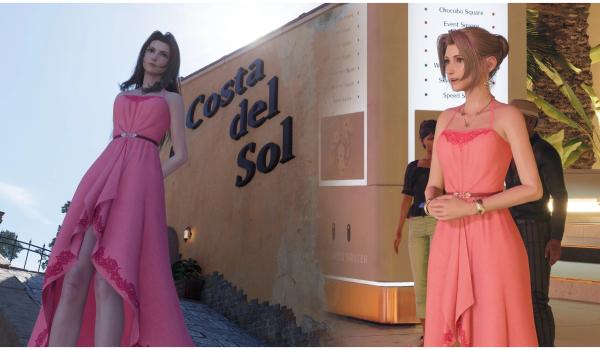 《最终幻想7:重生》爱丽丝普通连衣裙制服版MOD