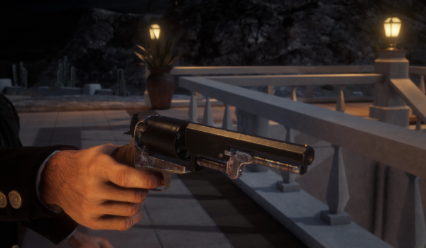 《荒野大镖客2》柯尔特口袋型海军左轮手枪MOD