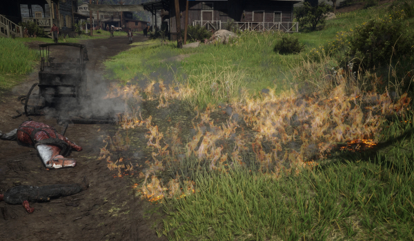 《荒野大镖客2》完整火焰特效大修MOD