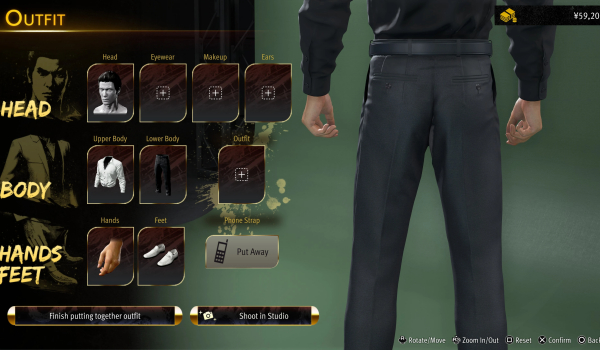 《人中之龍 極3》精品西裝褲修復(fù)MOD