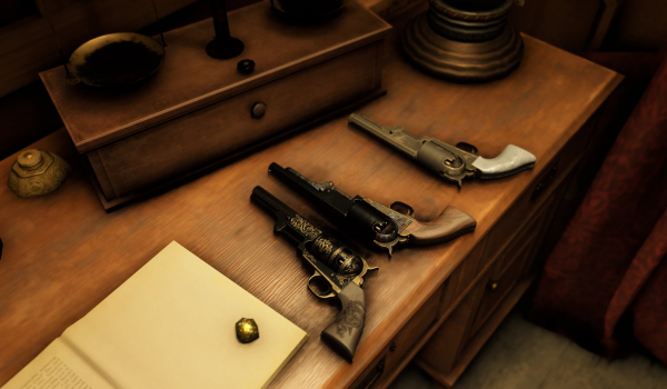 《荒野大镖客2》柯尔特口袋型海军左轮手枪MOD