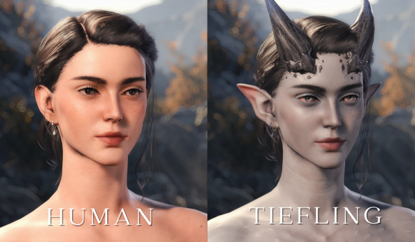 《博德之门3》梅芙CC头部预设MOD