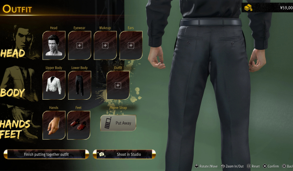 《人中之龍 極3》精品西裝褲修復(fù)MOD