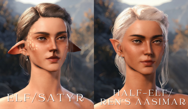 《博德之门3》梅芙CC头部预设MOD