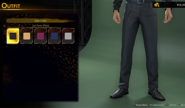 《人中之龍 極3》精品西裝褲修復(fù)MOD