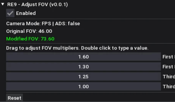 《生化危機 安魂曲》調(diào)整視野MOD