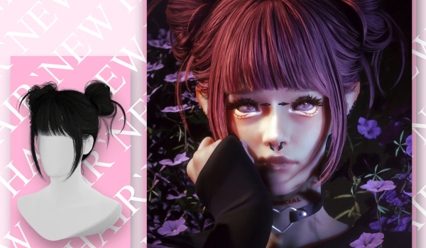 《赛博朋克2077》风信子发型MOD