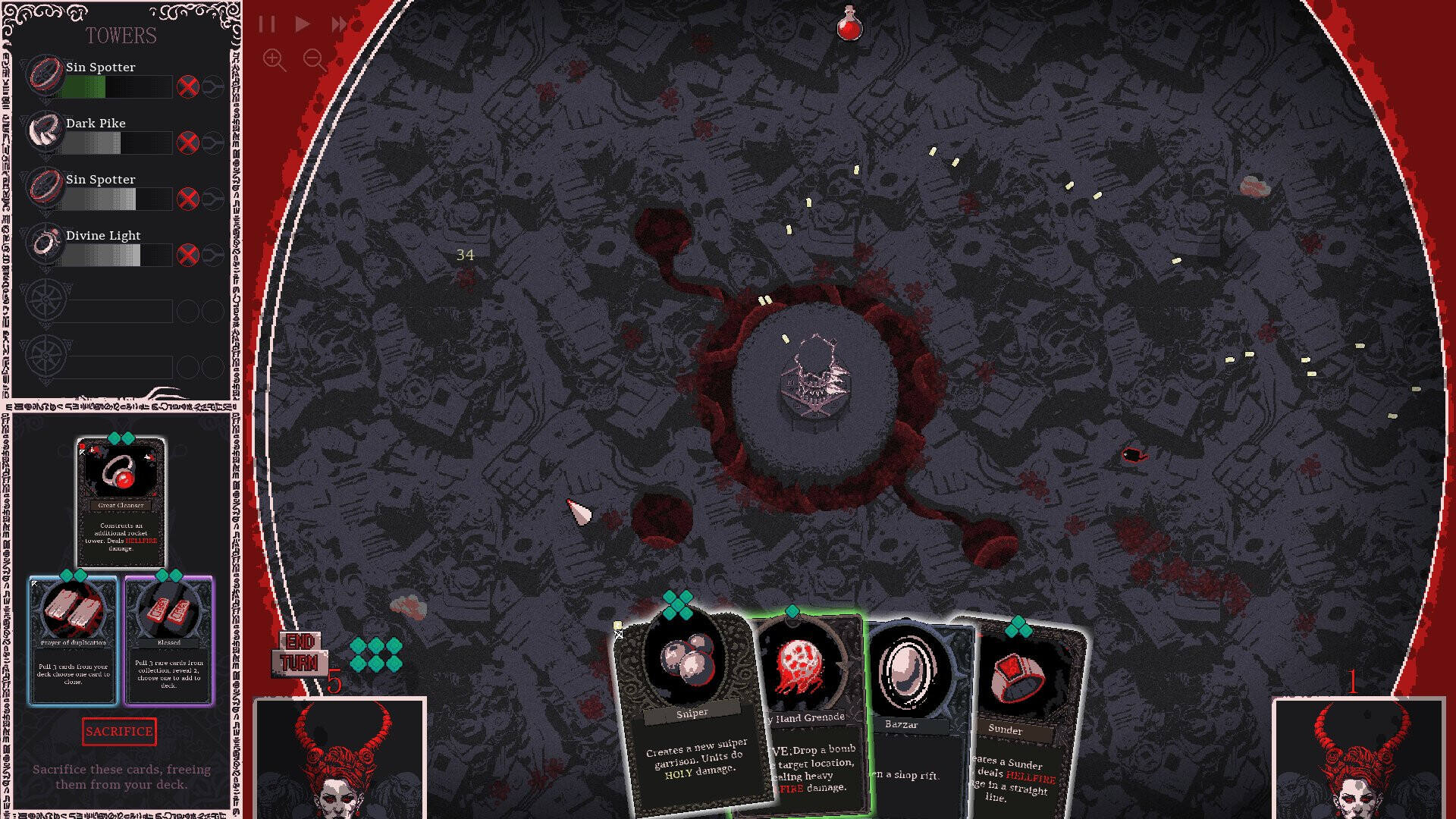 异端者尖叉壁纸