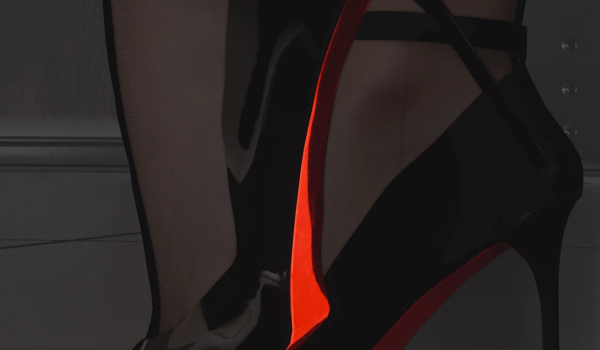 《赛博朋克2077》鬼魅脚踝锁细高跟MOD