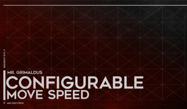 《生化危机 安魂曲》可配置移动速度MOD