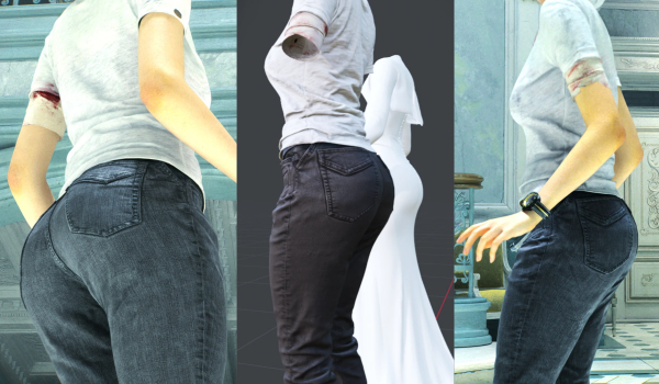 《生化危机 安魂曲》格雷斯体型重塑MOD