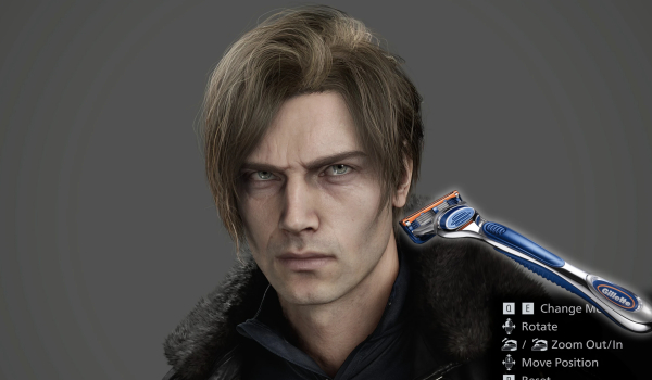 《生化危机 安魂曲》剃须版里昂MOD