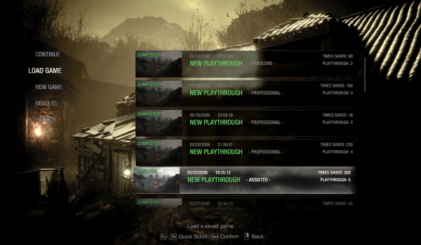 《生化危机4：重制版》100%完美进度存档