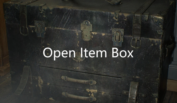 《生化危機(jī) 安魂曲》打開物品箱MOD