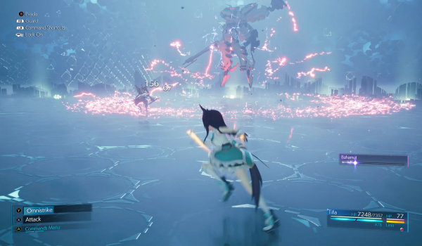 《最终幻想7:重制版》白耀圣剑替换巴哈姆特MOD