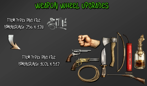 《荒野大镖客2》彩色图标MOD