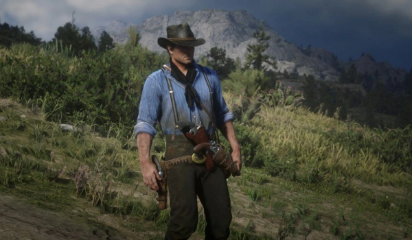 《荒野大镖客2》第三枪套外观MOD