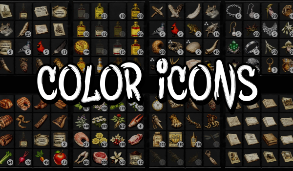 《荒野大镖客2》彩色图标MOD