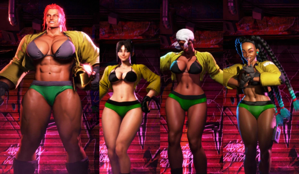 《街头霸王6》街霸5劳拉松田C3服装MOD