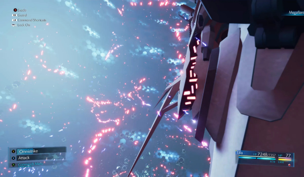 《最终幻想7:重制版》白耀圣剑替换巴哈姆特MOD