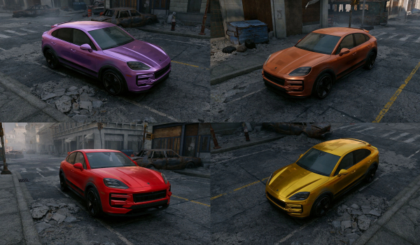 《生化危機 安魂曲》我的保時捷收藏MOD