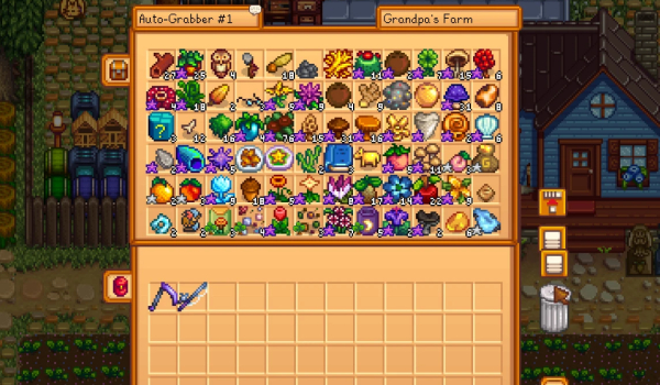《星露谷物語》更大自動拾取器MOD