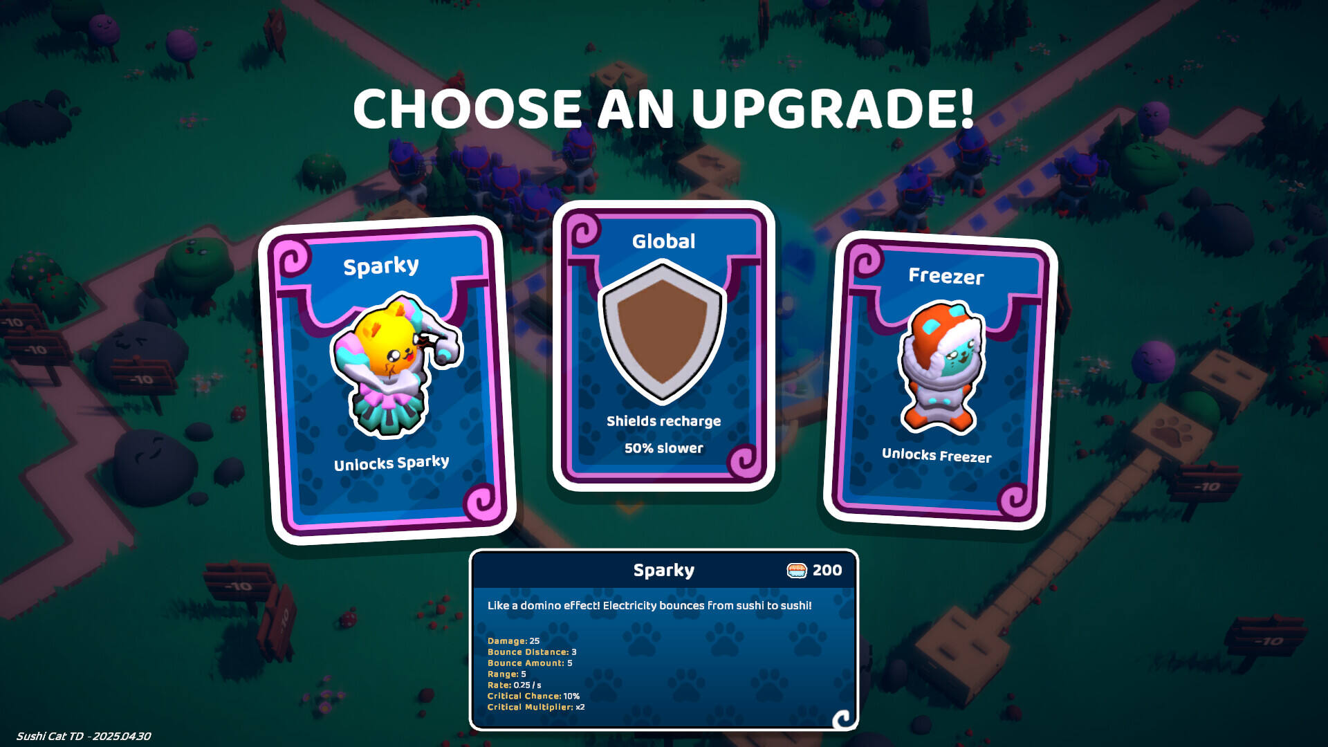 寿司猫 - 塔防截图