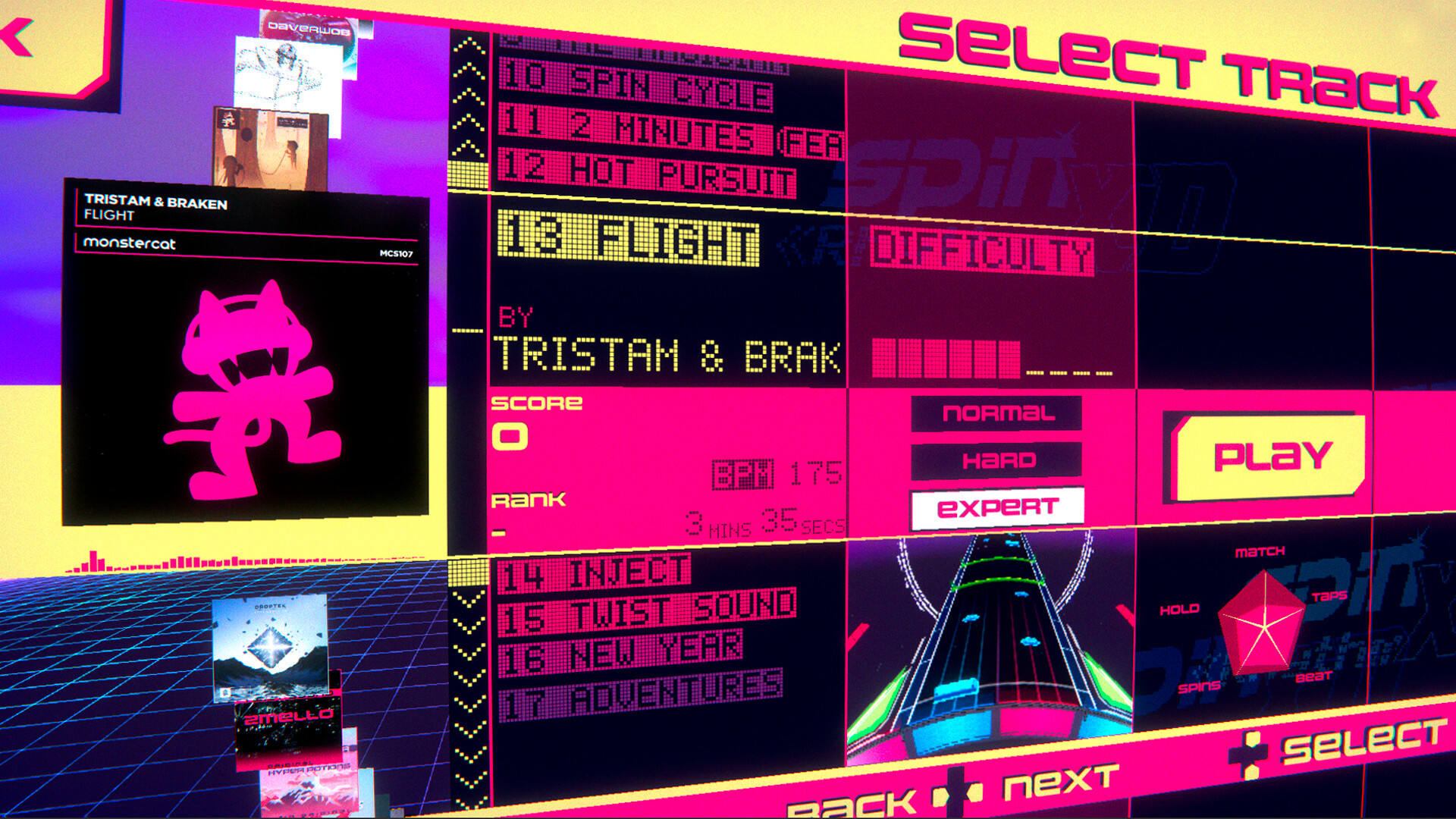 旋转节奏XD截图