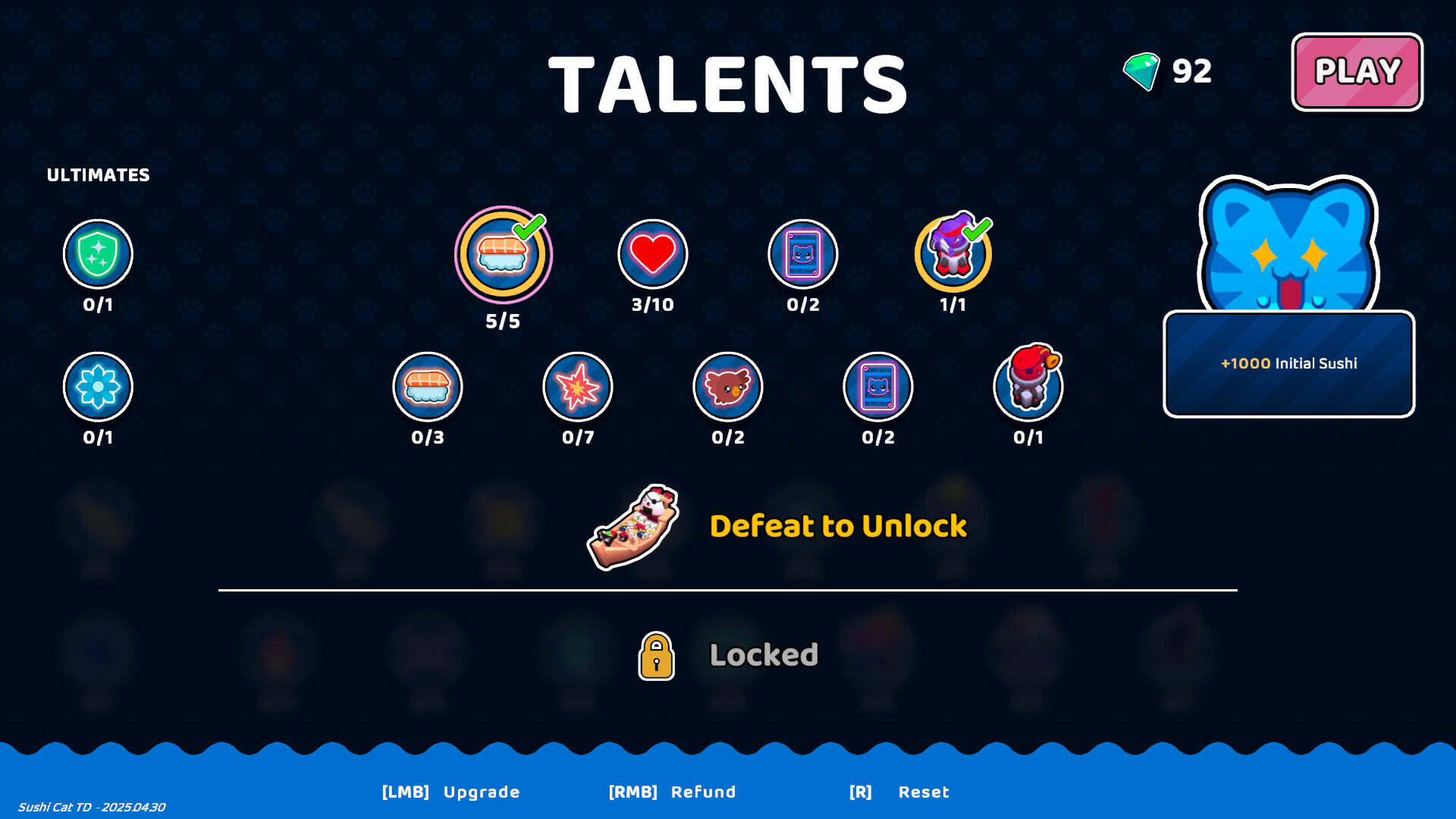 寿司猫 - 塔防截图