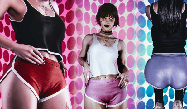 《賽博朋克2077》迷你短款套裝MOD