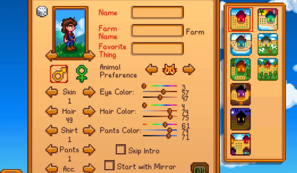 《星露谷物语》修复版鲻鱼头MOD