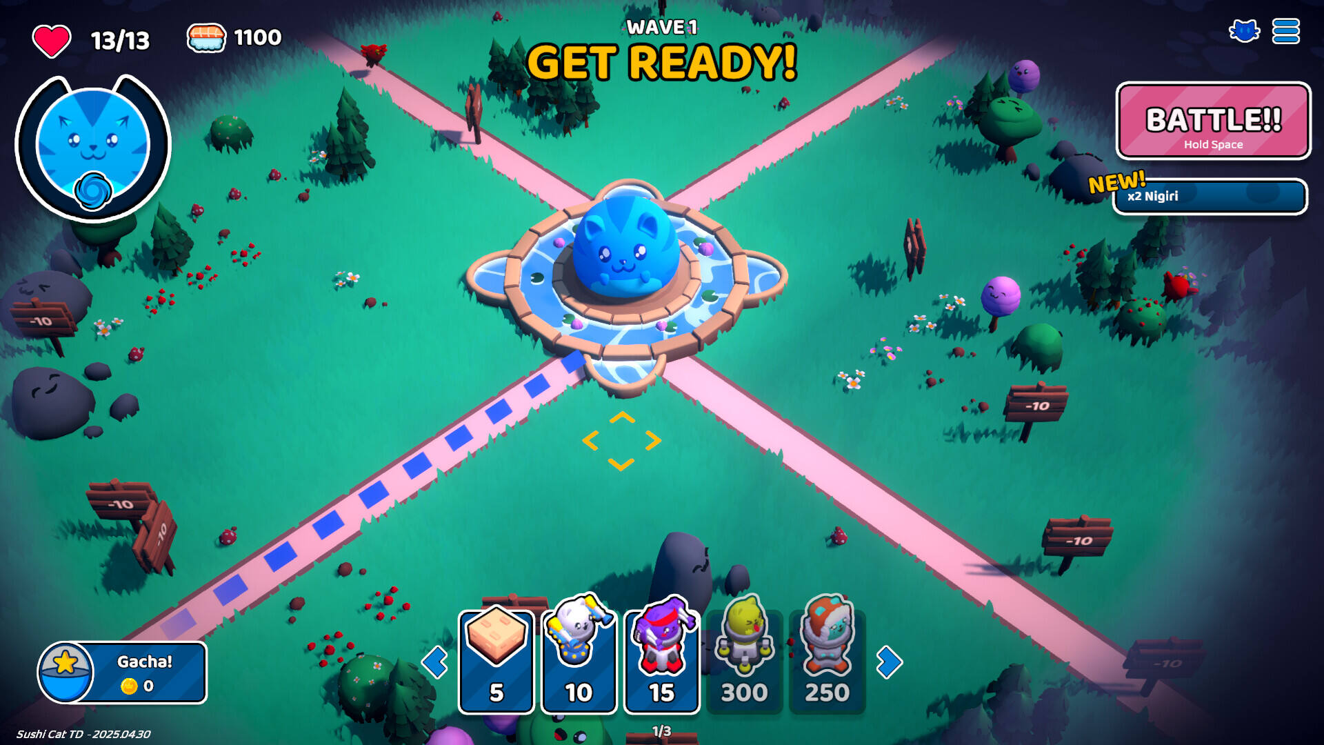 寿司猫 - 塔防截图